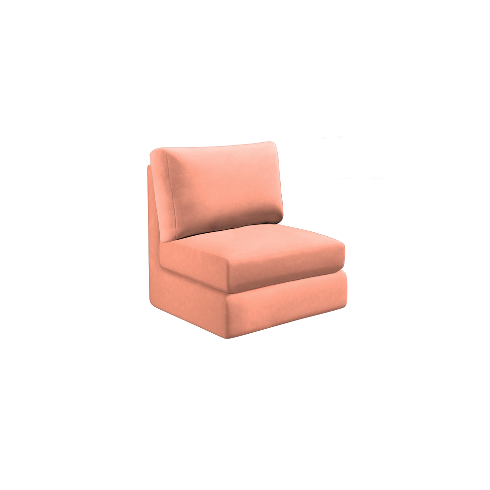 Slipcover for Armless Chair