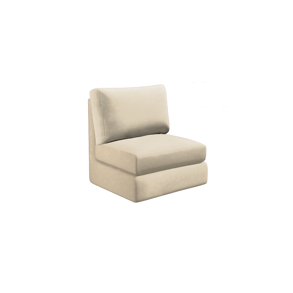 Slipcover for Armless Chair