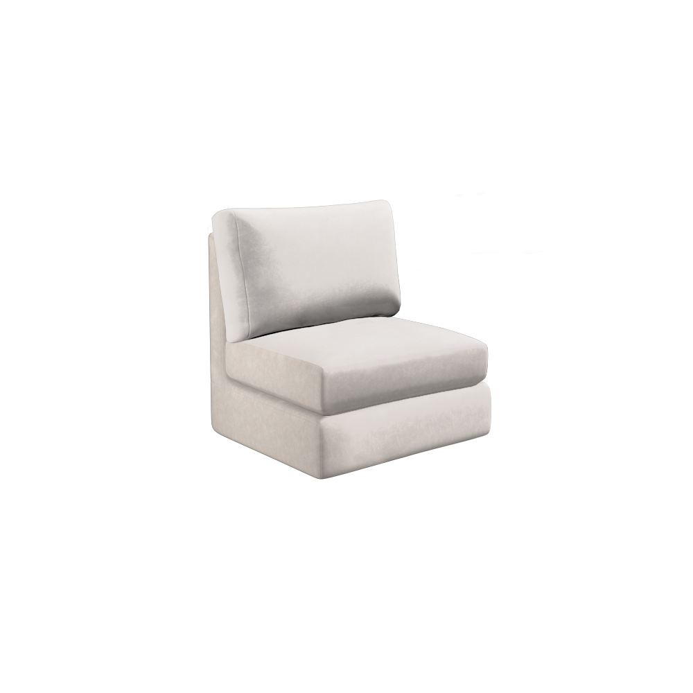Slipcover for Armless Chair