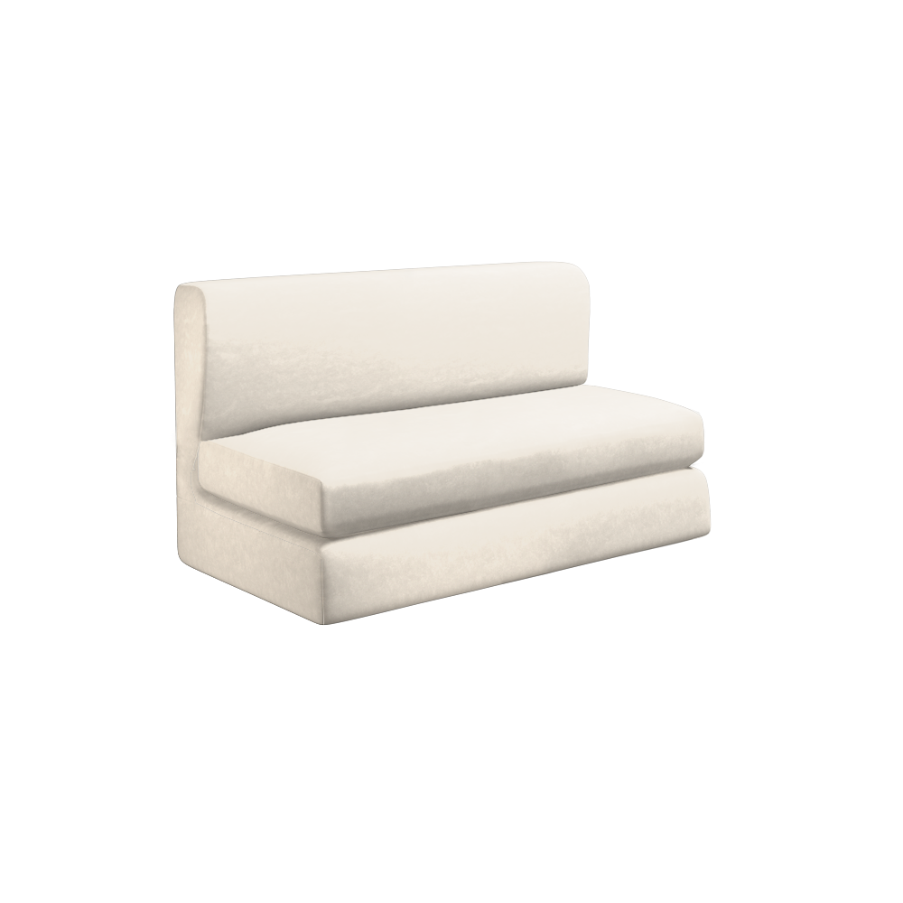 Slipcover for Armless Loveseat