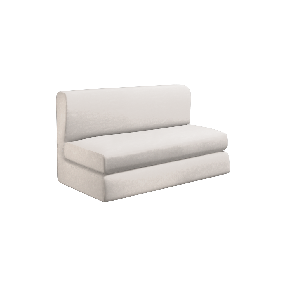 Slipcover for Armless Loveseat