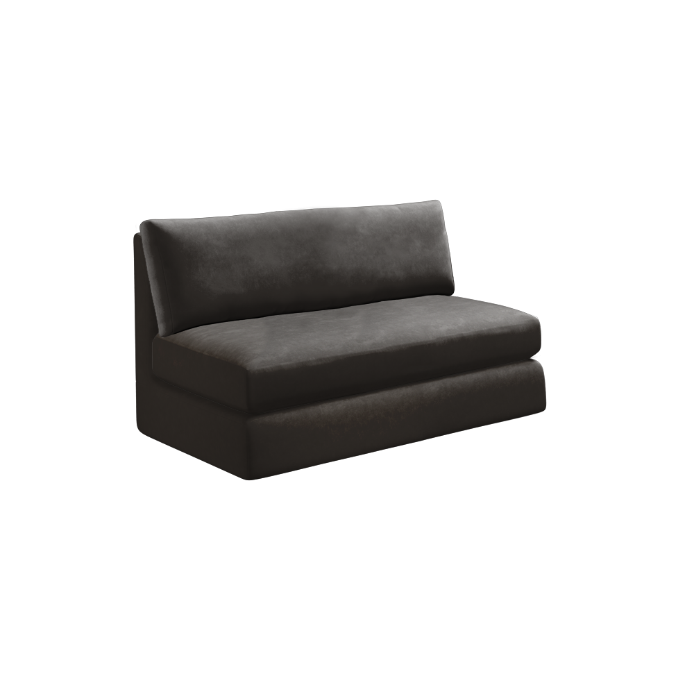 Slipcover for Armless Loveseat