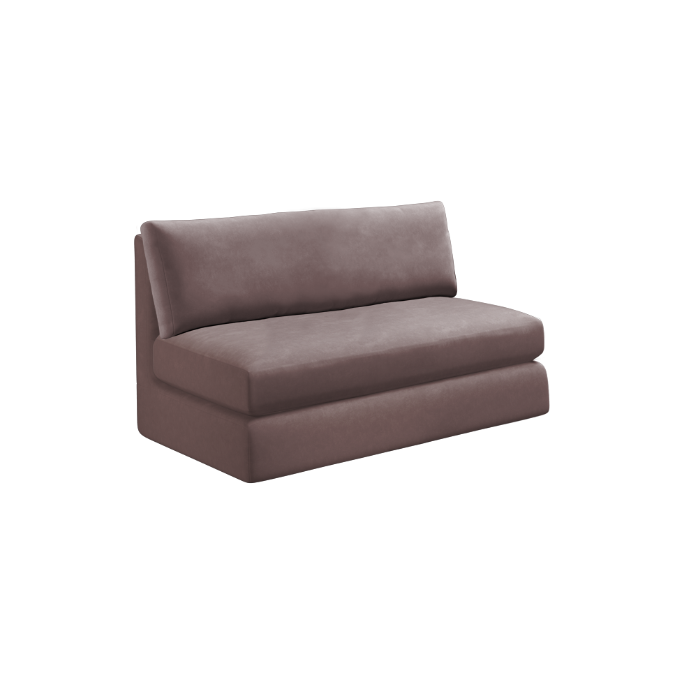 Slipcover for Armless Loveseat