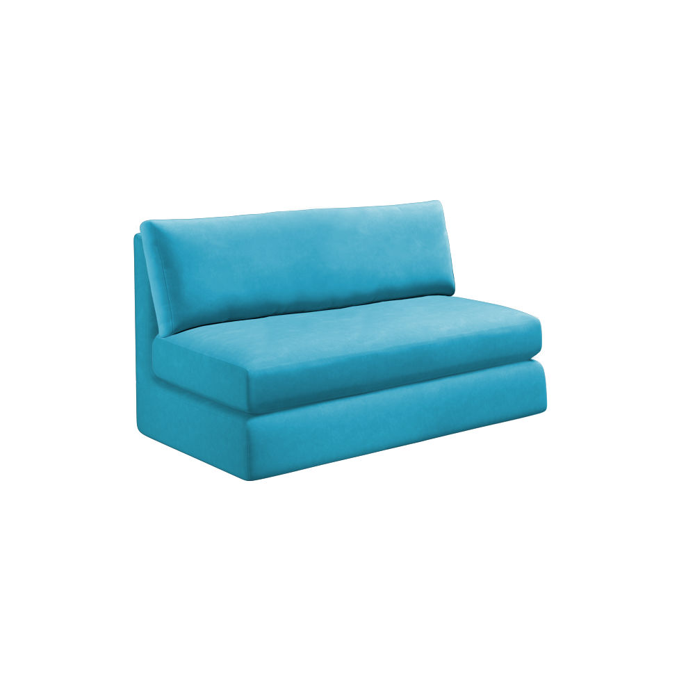 Slipcover for Armless Loveseat