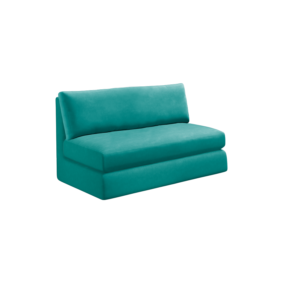 Slipcover for Armless Loveseat