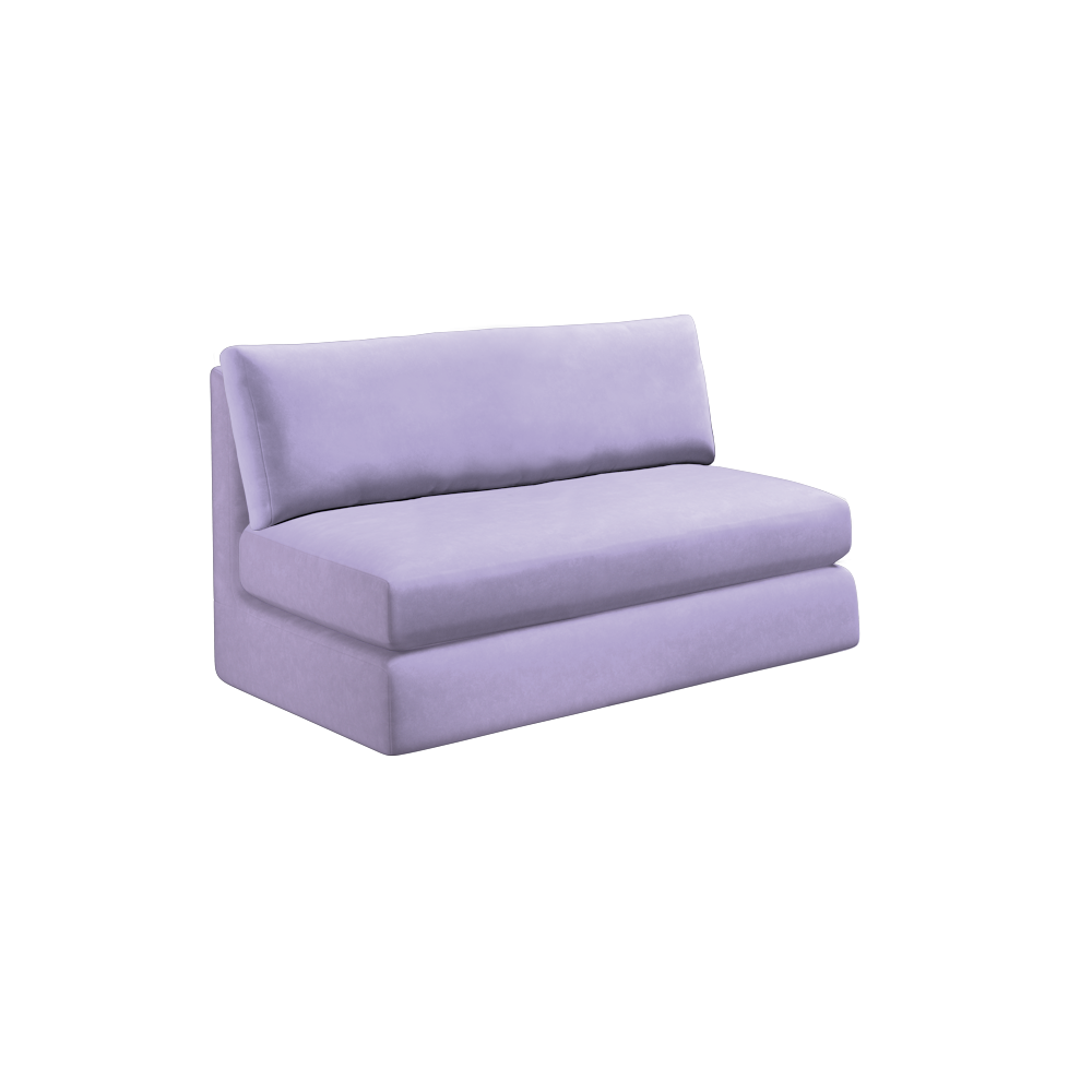 Slipcover for Armless Loveseat