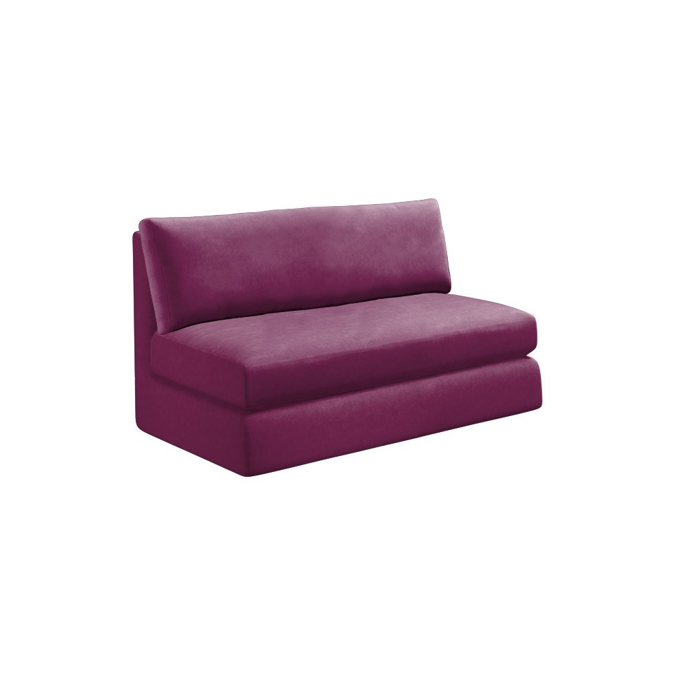Slipcover for Armless Loveseat