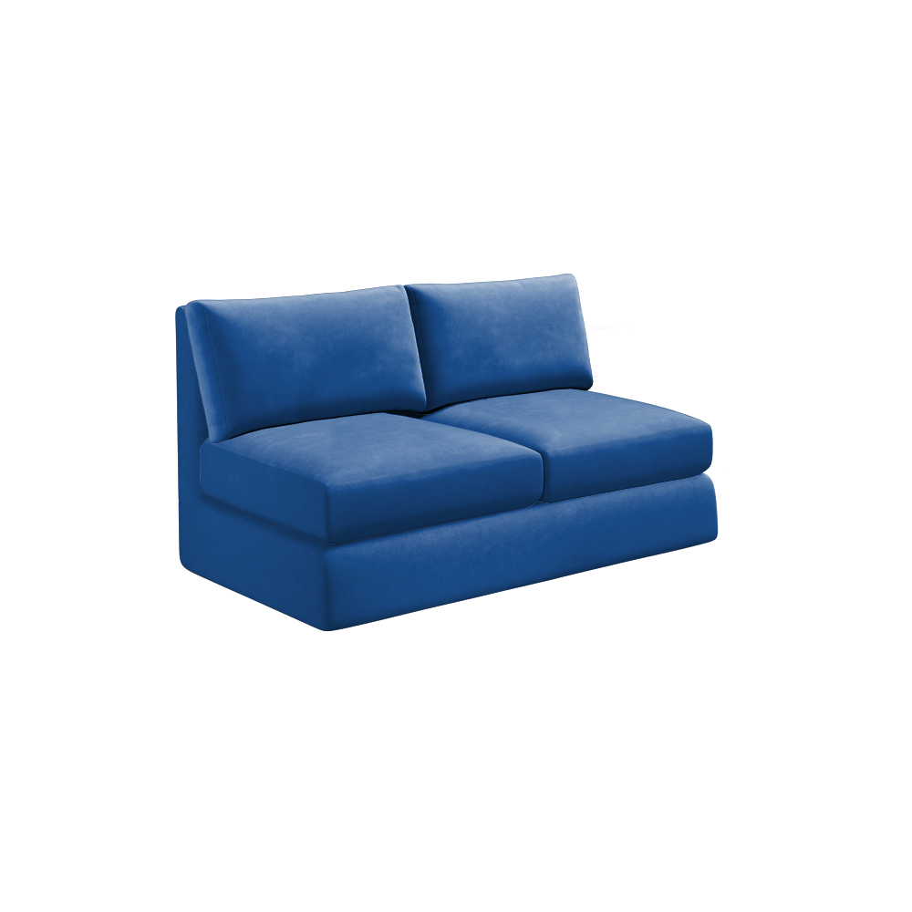 Slipcover for Armless Loveseat