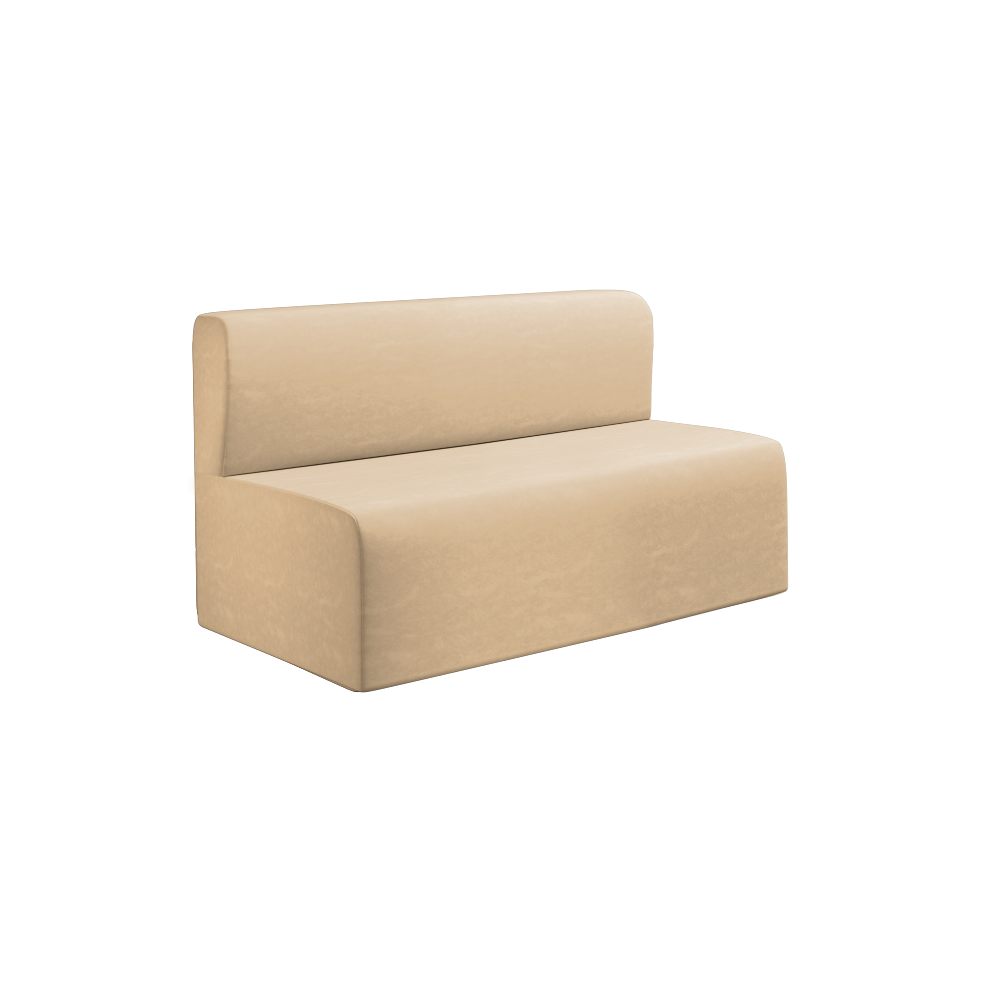 Slipcover for Armless Loveseat