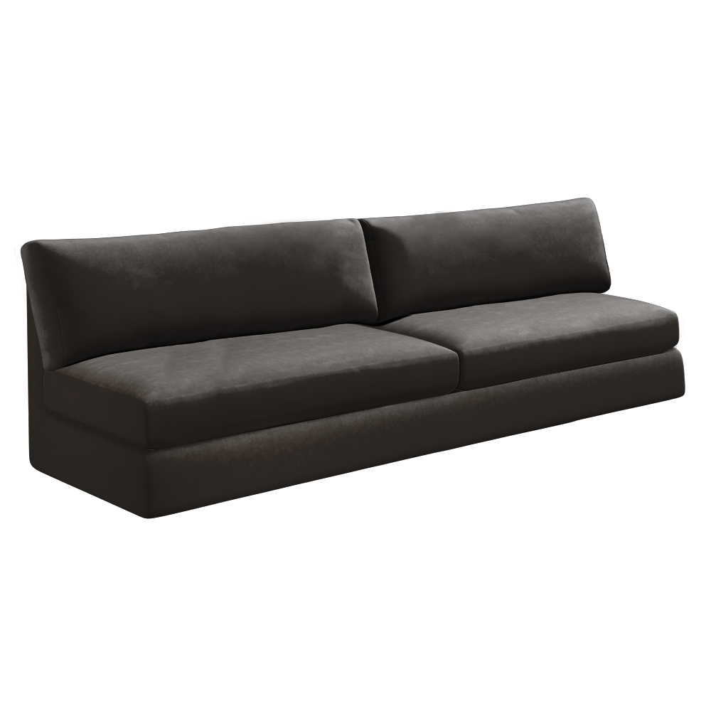 Slipcover for Oversized Armless Sofa