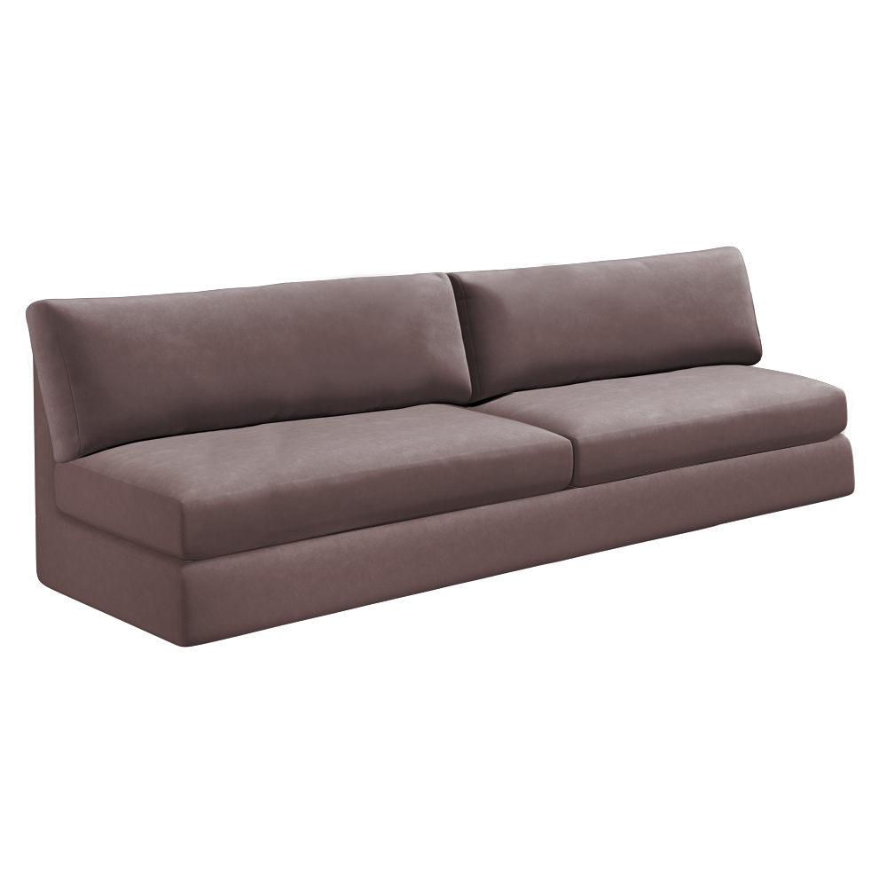 Slipcover for Oversized Armless Sofa