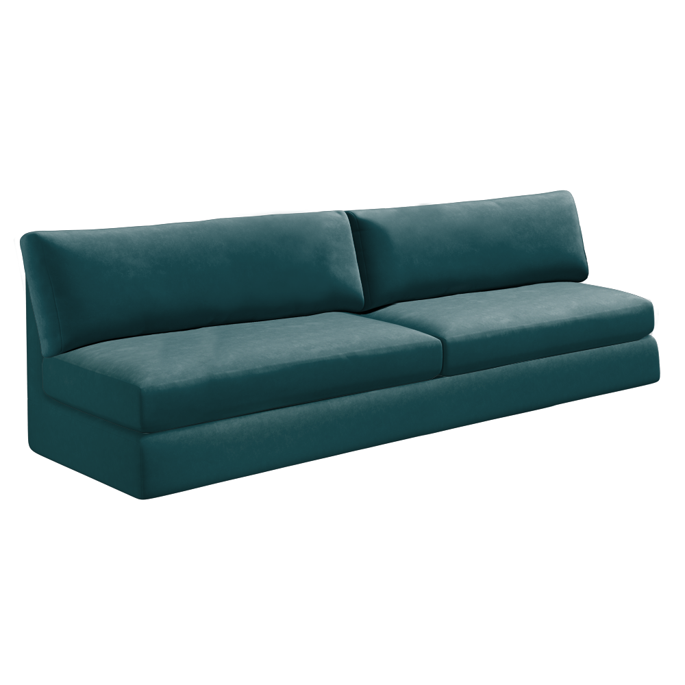Slipcover for Oversized Armless Sofa