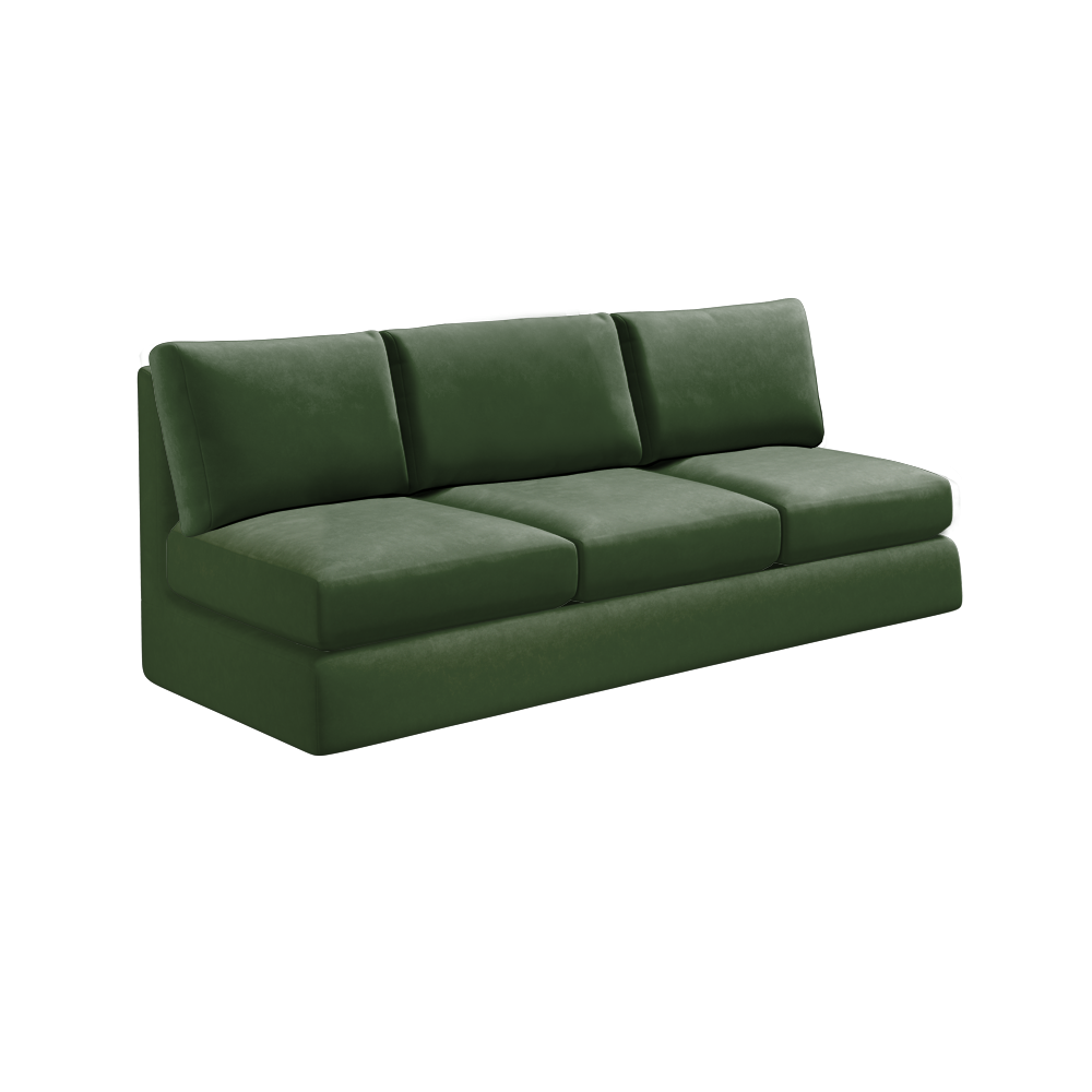 Slipcover for Armless Sofa