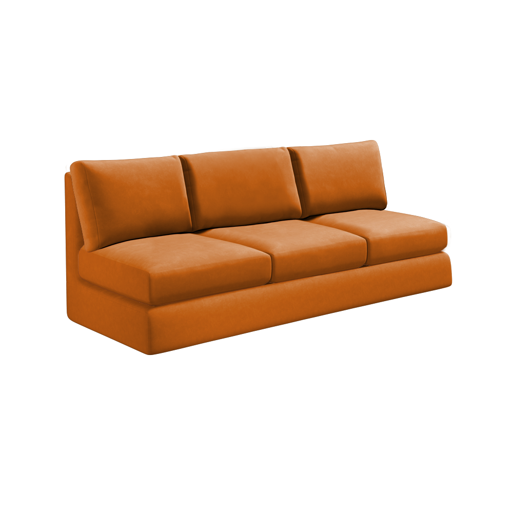 Slipcover for Armless Sofa