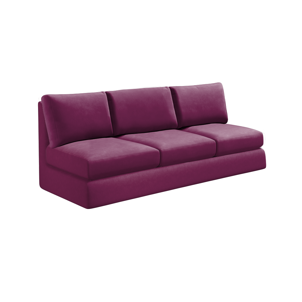 Slipcover for Armless Sofa