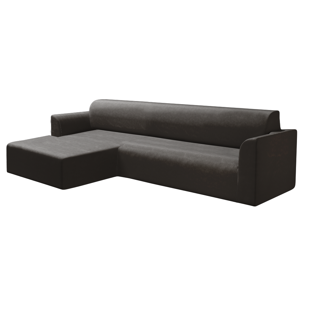 Slipcover for Sectional with Chaise - Left Facing