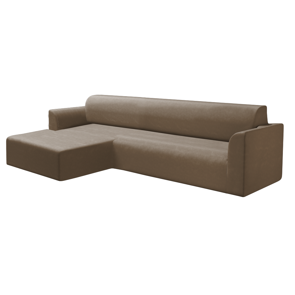 Slipcover for Sectional with Chaise - Left Facing