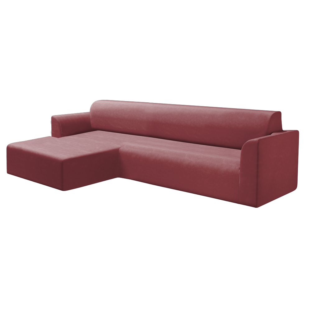 Slipcover for Sectional with Chaise - Left Facing