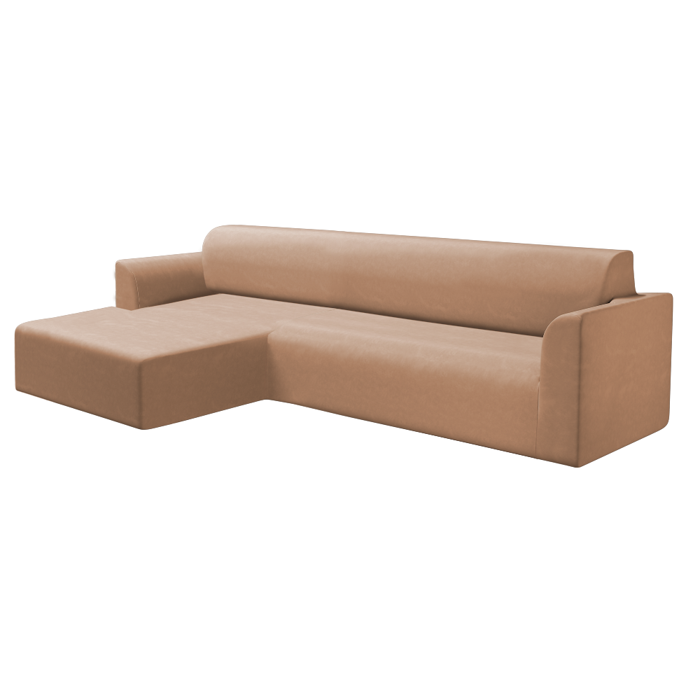 Slipcover for Sectional with Chaise - Left Facing