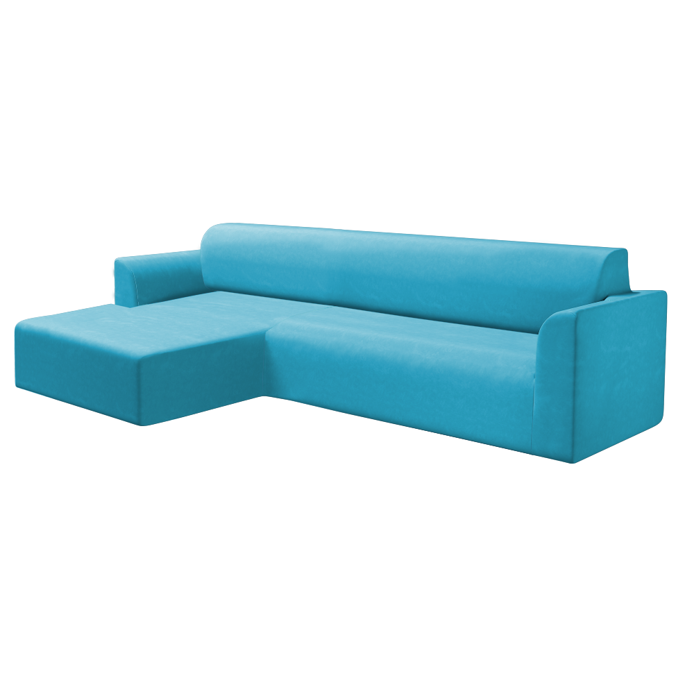 Slipcover for Sectional with Chaise - Left Facing