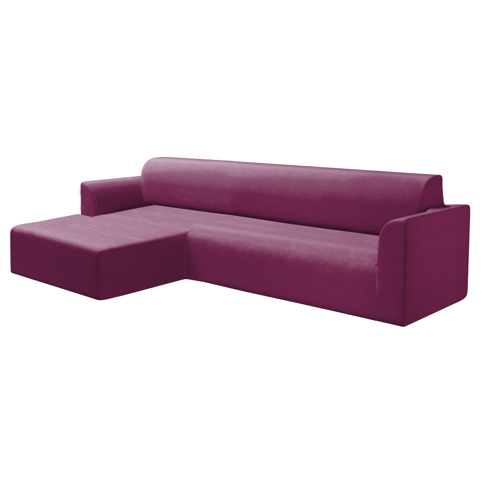 Slipcover for Sectional with Chaise - Left Facing
