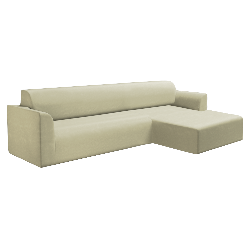 Slipcover for Sectional with Chaise - Right Facing