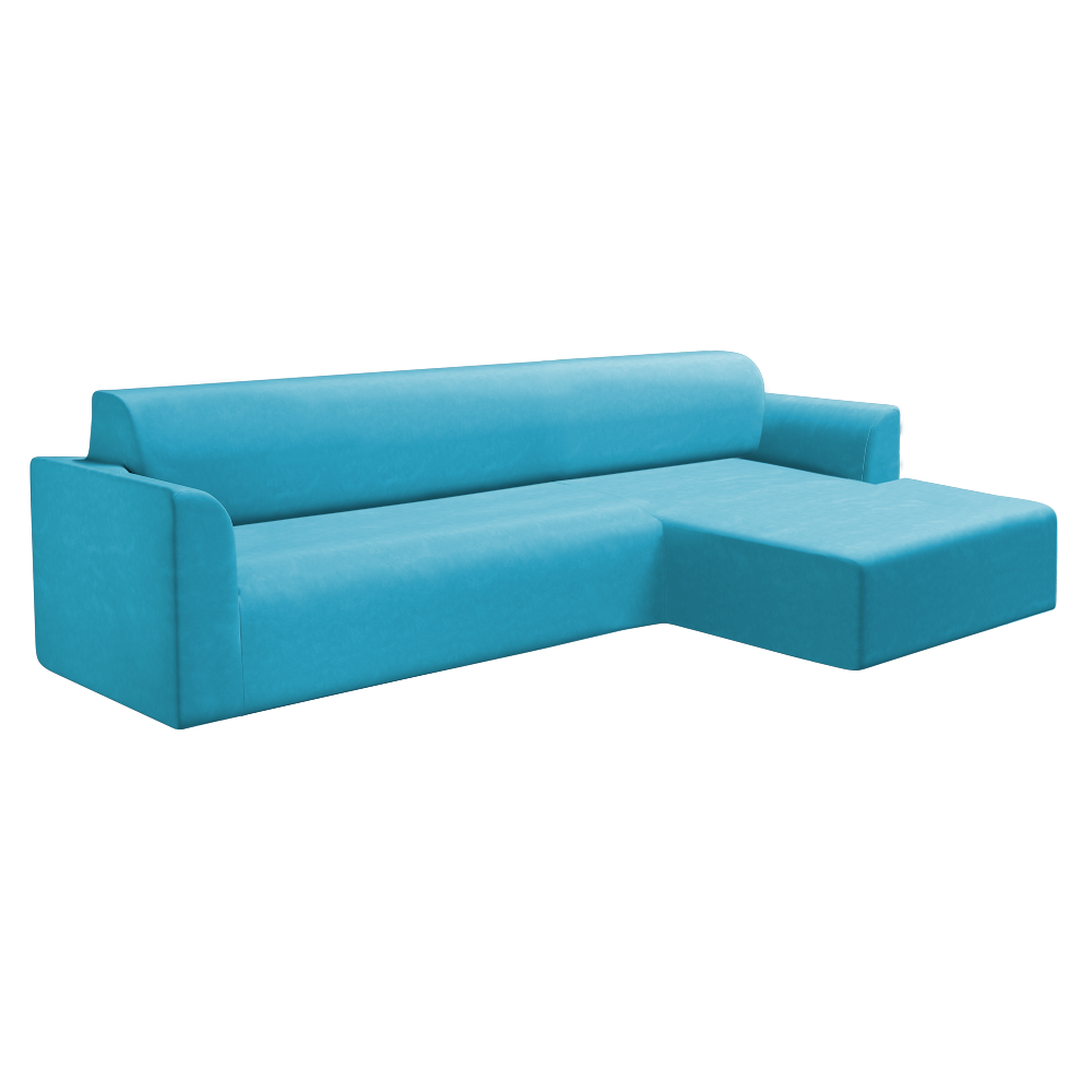 Slipcover for Sectional with Chaise - Right Facing