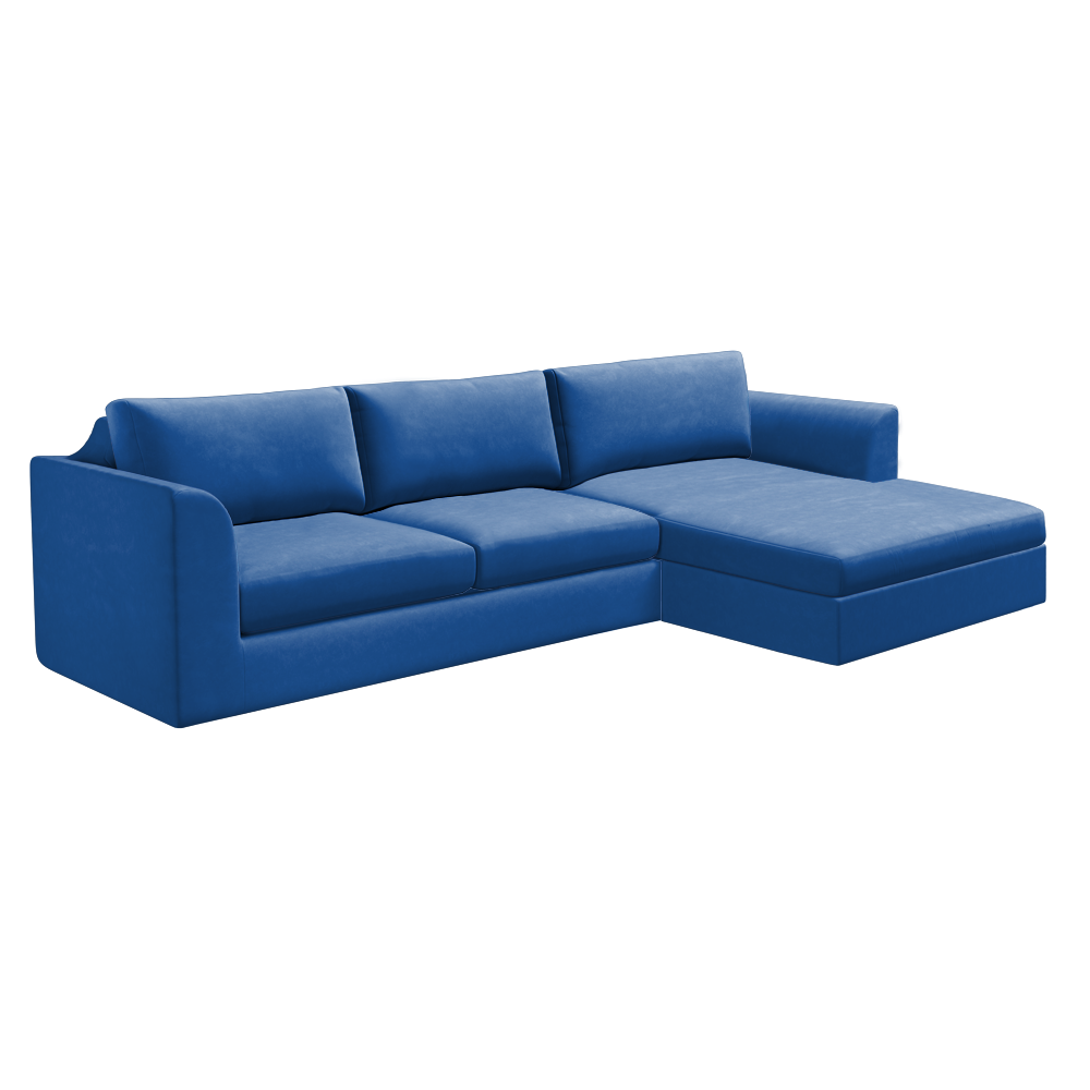 Slipcover for Sectional with Chaise - Right Facing