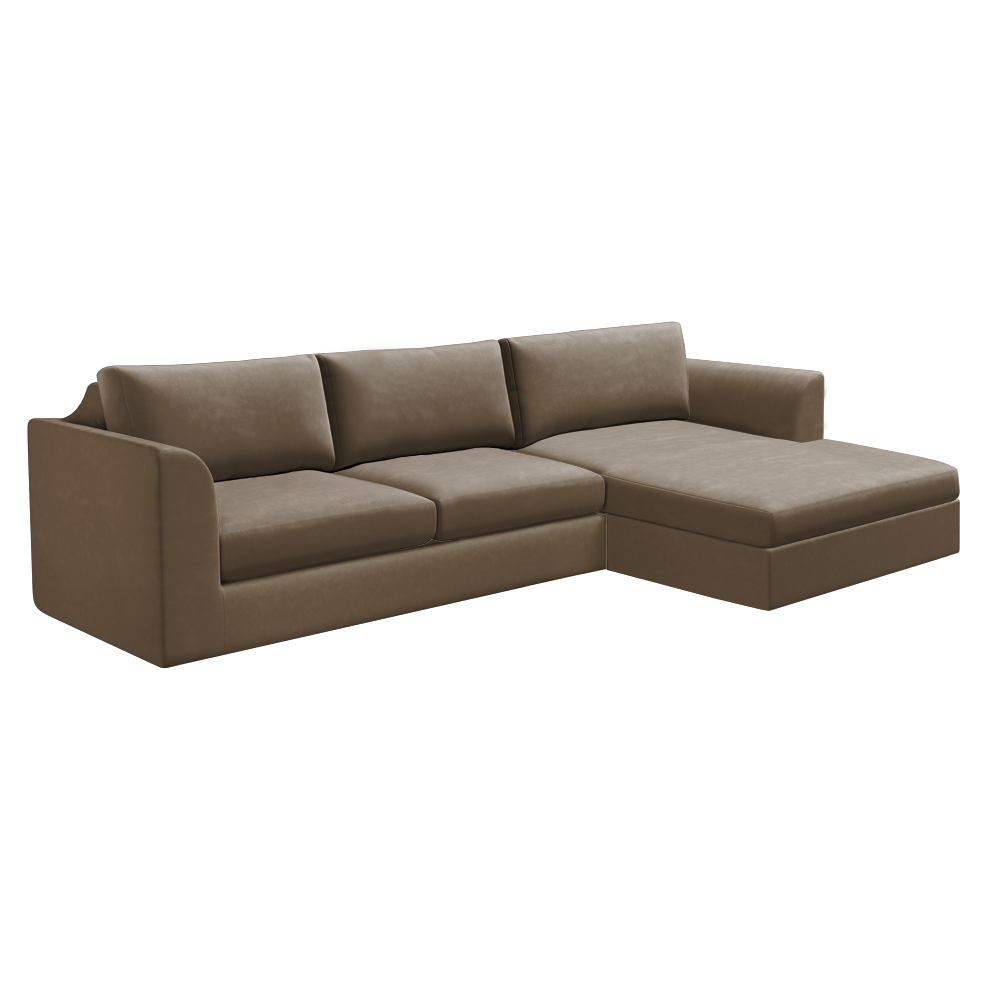 Slipcover for Sectional with Chaise - Right Facing