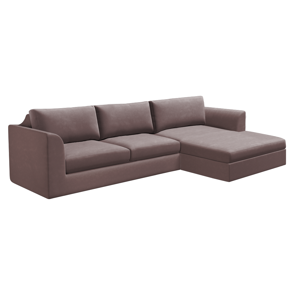 Slipcover for Sectional with Chaise - Right Facing
