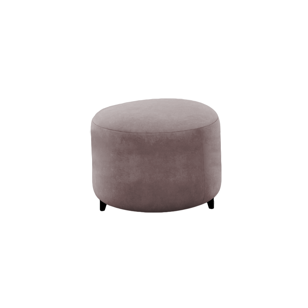 Slipcover for Ottoman - Round Shape