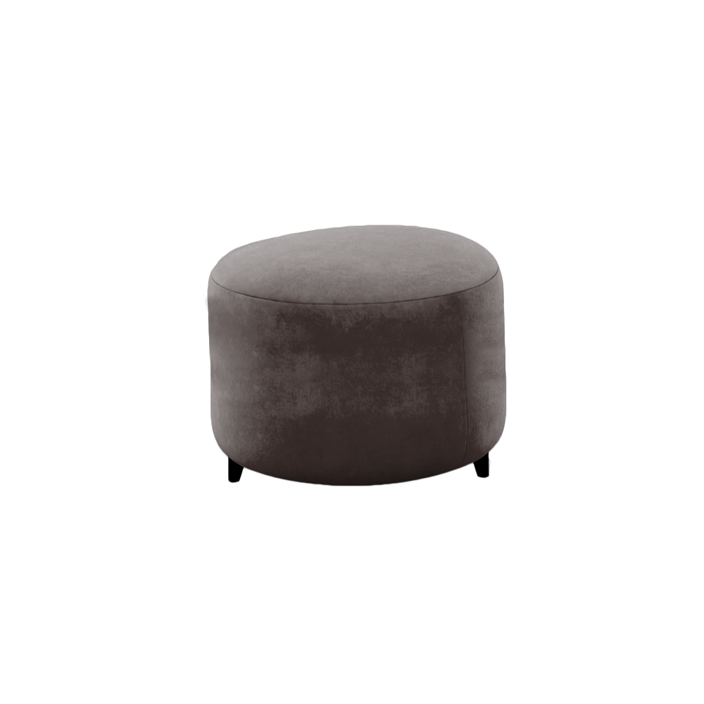 Slipcover for Ottoman - Round Shape