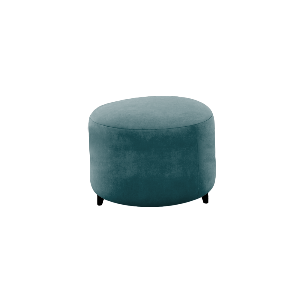 Slipcover for Ottoman - Round Shape
