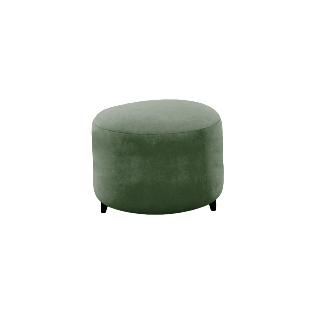 Slipcover for Ottoman - Round Shape