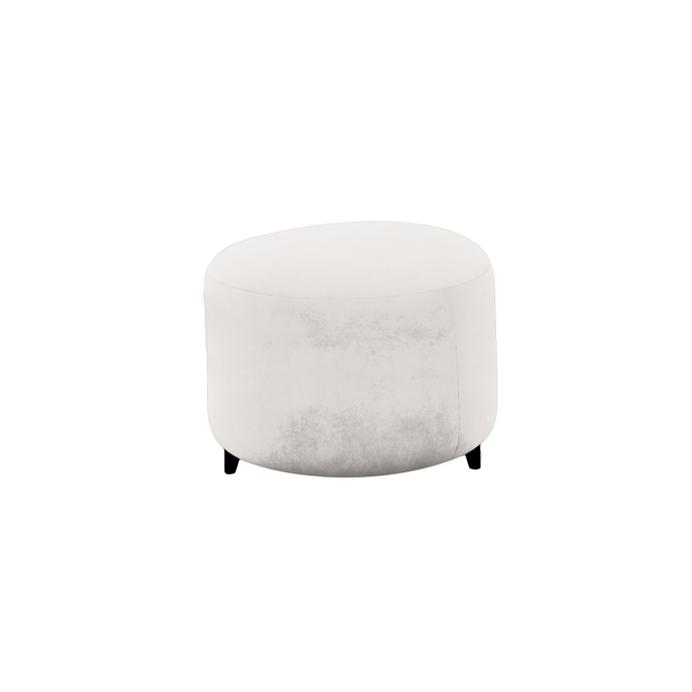 Slipcover for Ottoman - Round Shape
