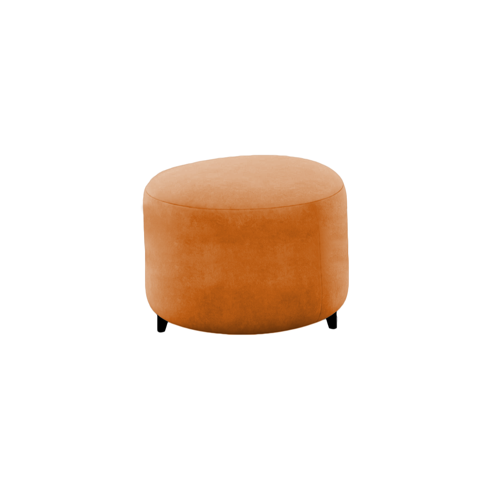 Slipcover for Ottoman - Round Shape
