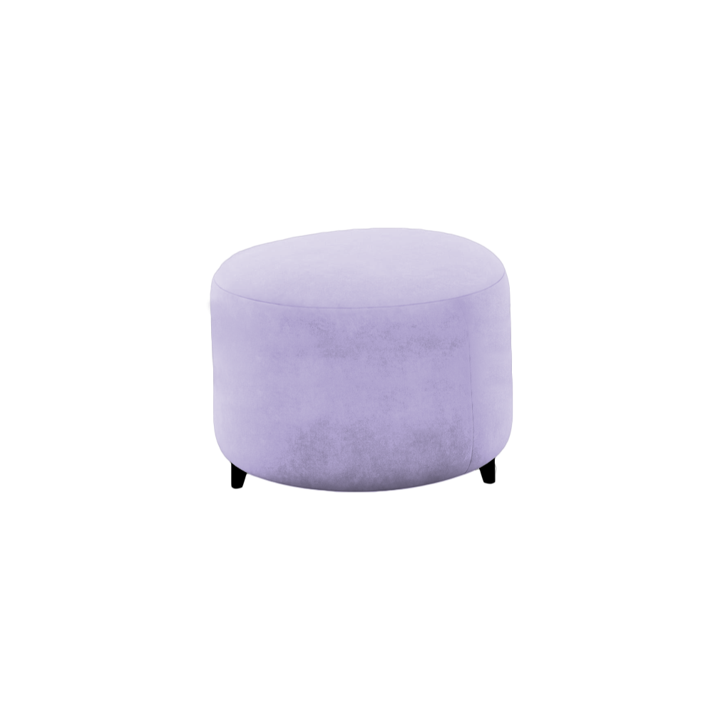 Slipcover for Ottoman - Round Shape