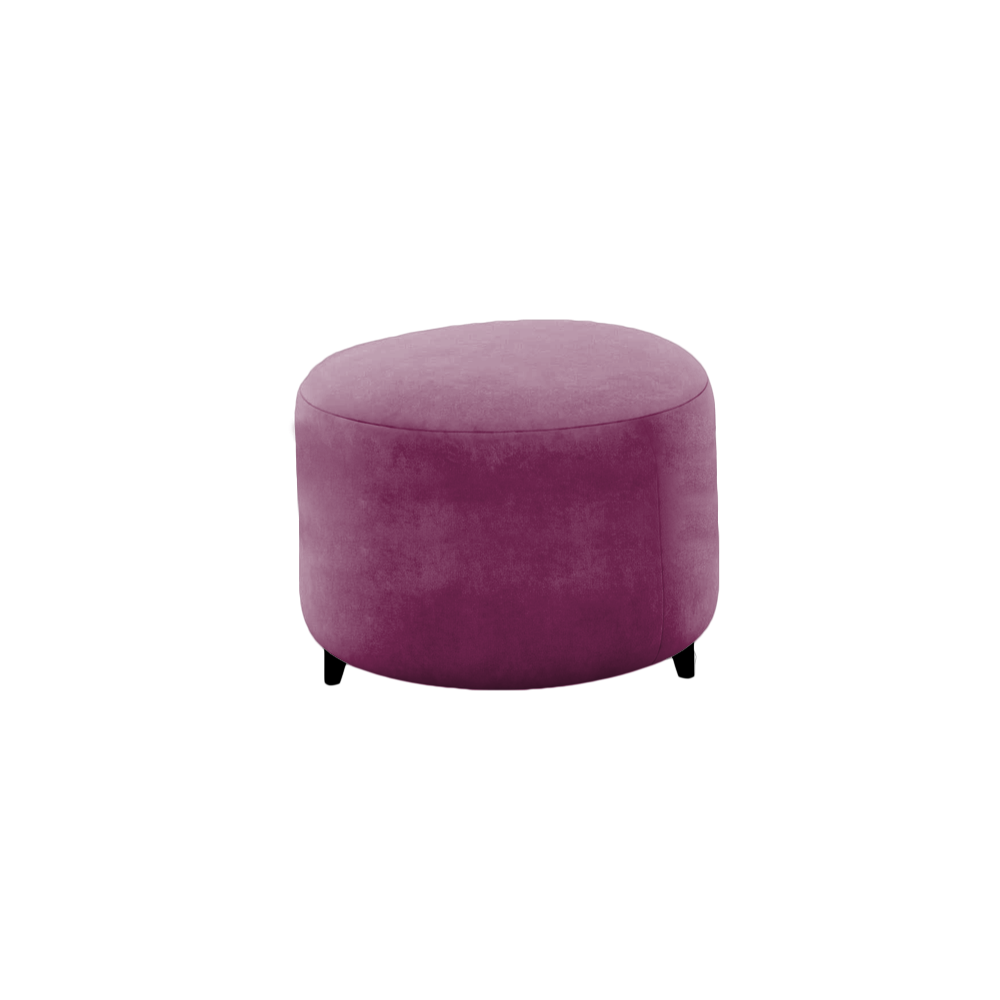 Slipcover for Ottoman - Round Shape