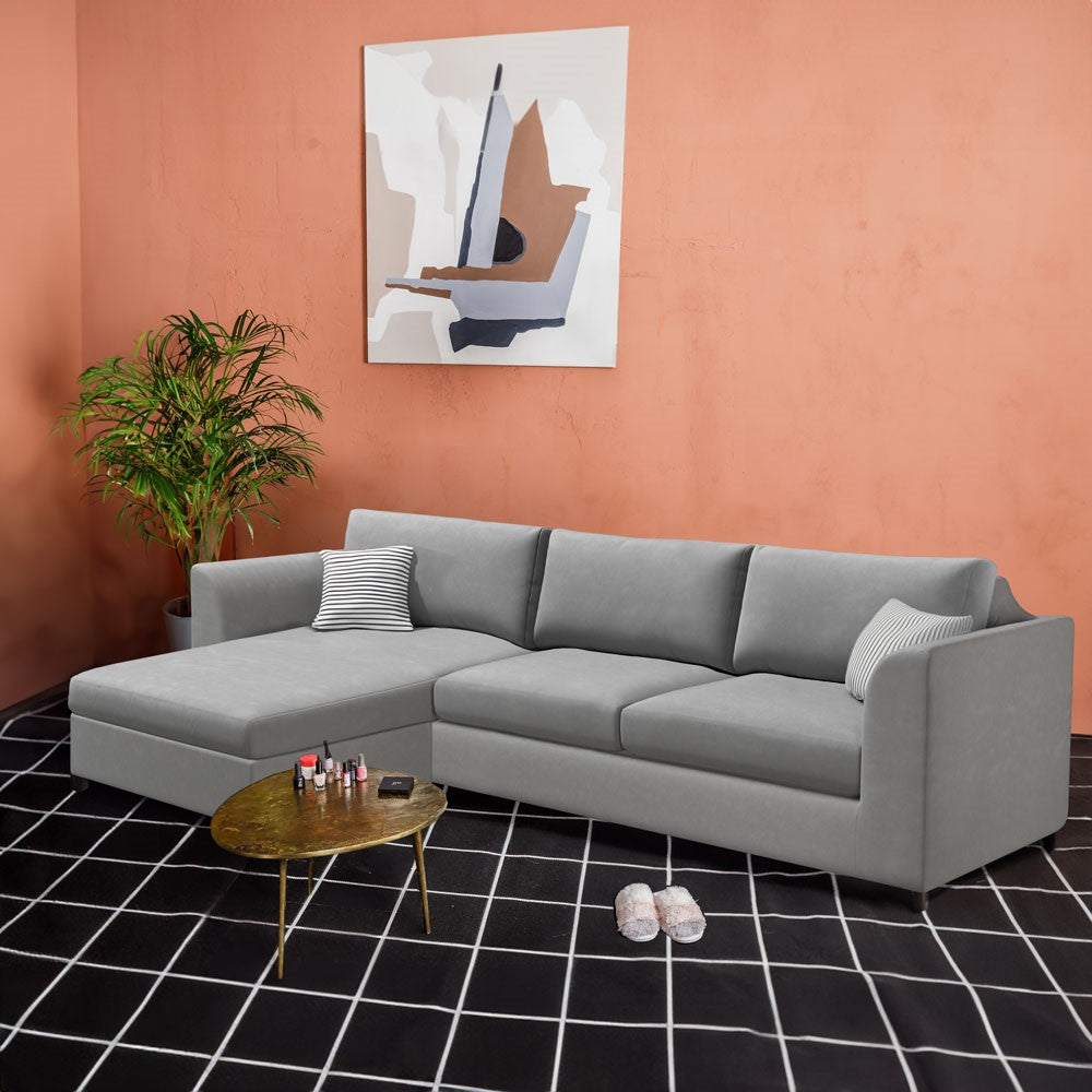 Slipcover for Sectional with Chaise - Left Facing