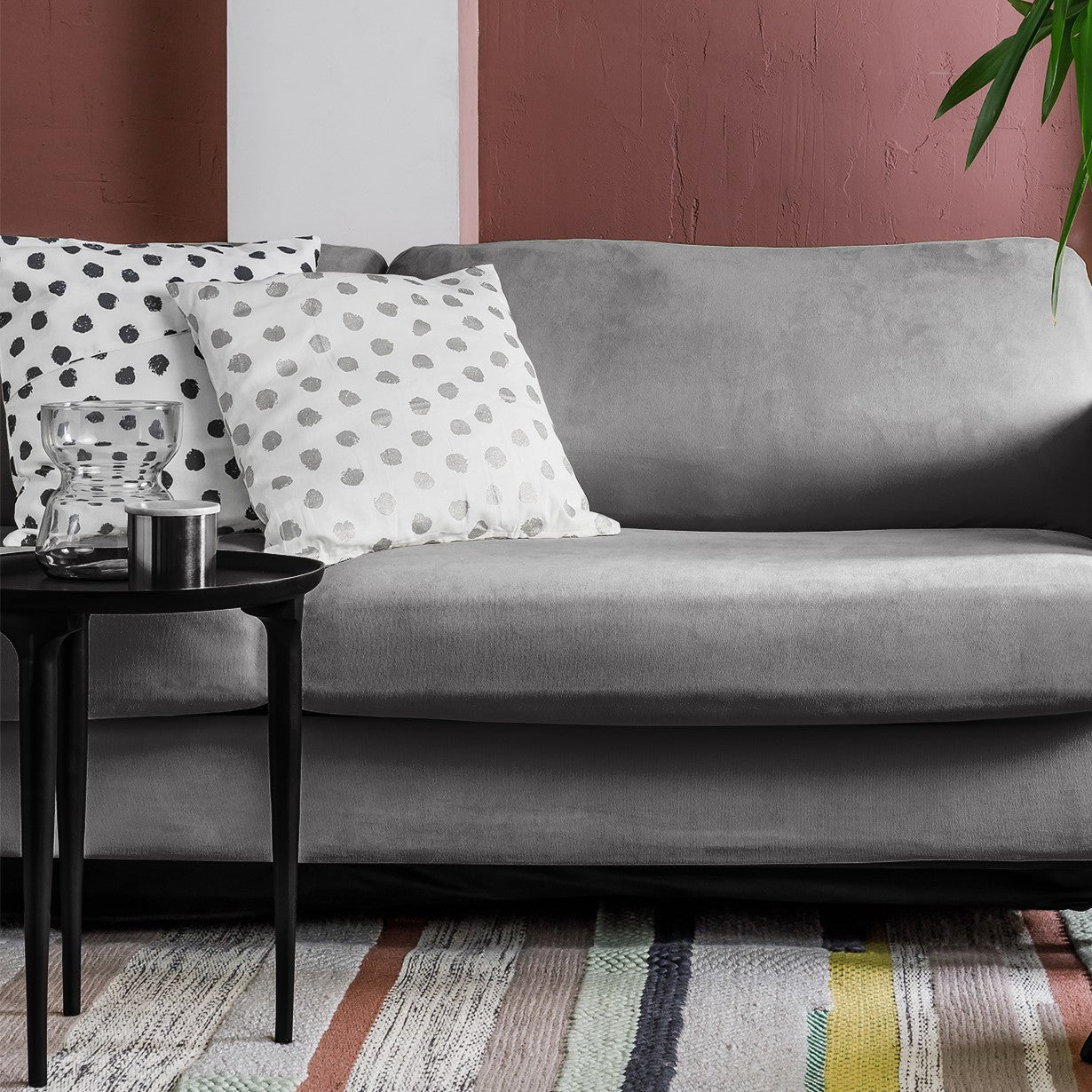 Slipcover for Armless Loveseat