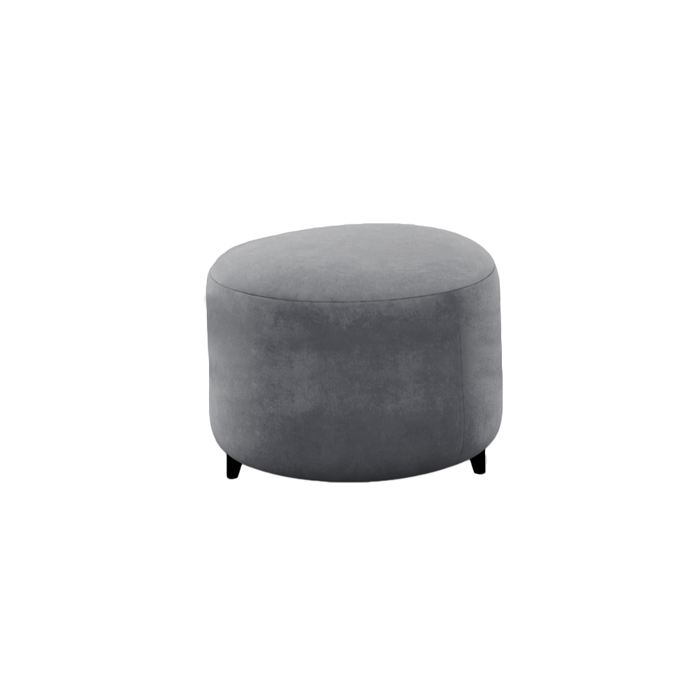 Slipcover for Ottoman - Round Shape