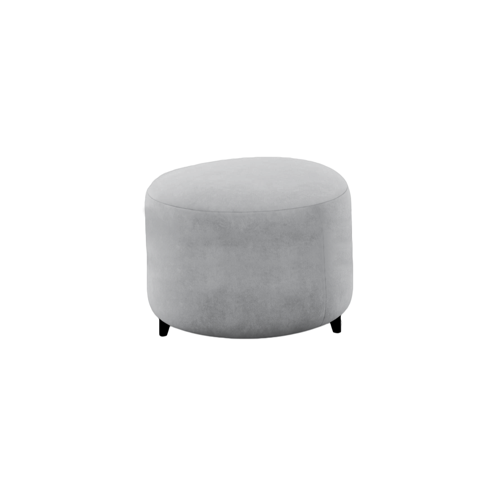 Slipcover for Ottoman - Round Shape