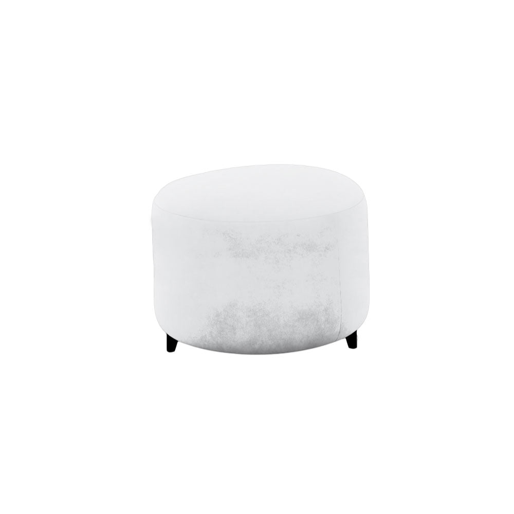 Slipcover for Ottoman - Round Shape
