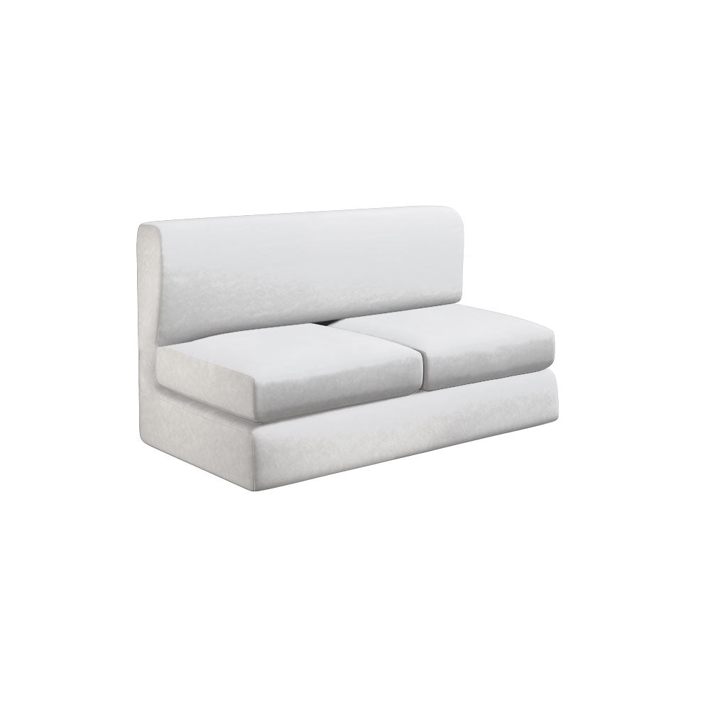 Slipcover for Armless Loveseat
