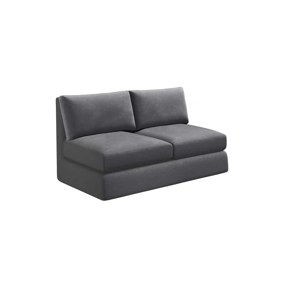 Slipcover for Armless Loveseat