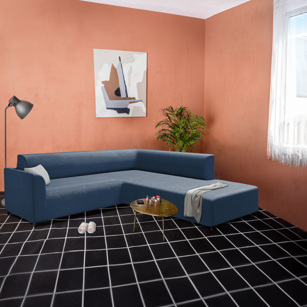 Slipcover for Sectional with Bumper - Right Facing