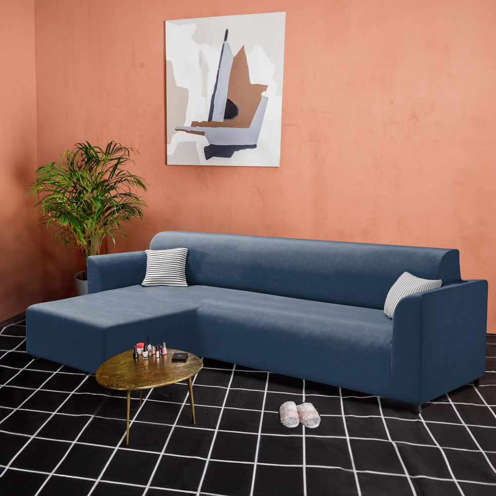Slipcover for Sectional with Chaise - Left Facing