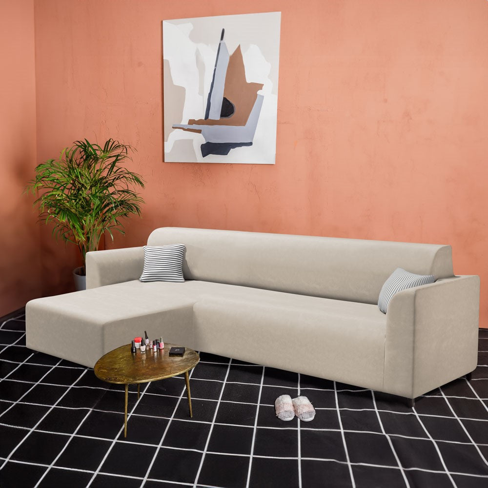 Slipcover for Sectional with Chaise - Left Facing