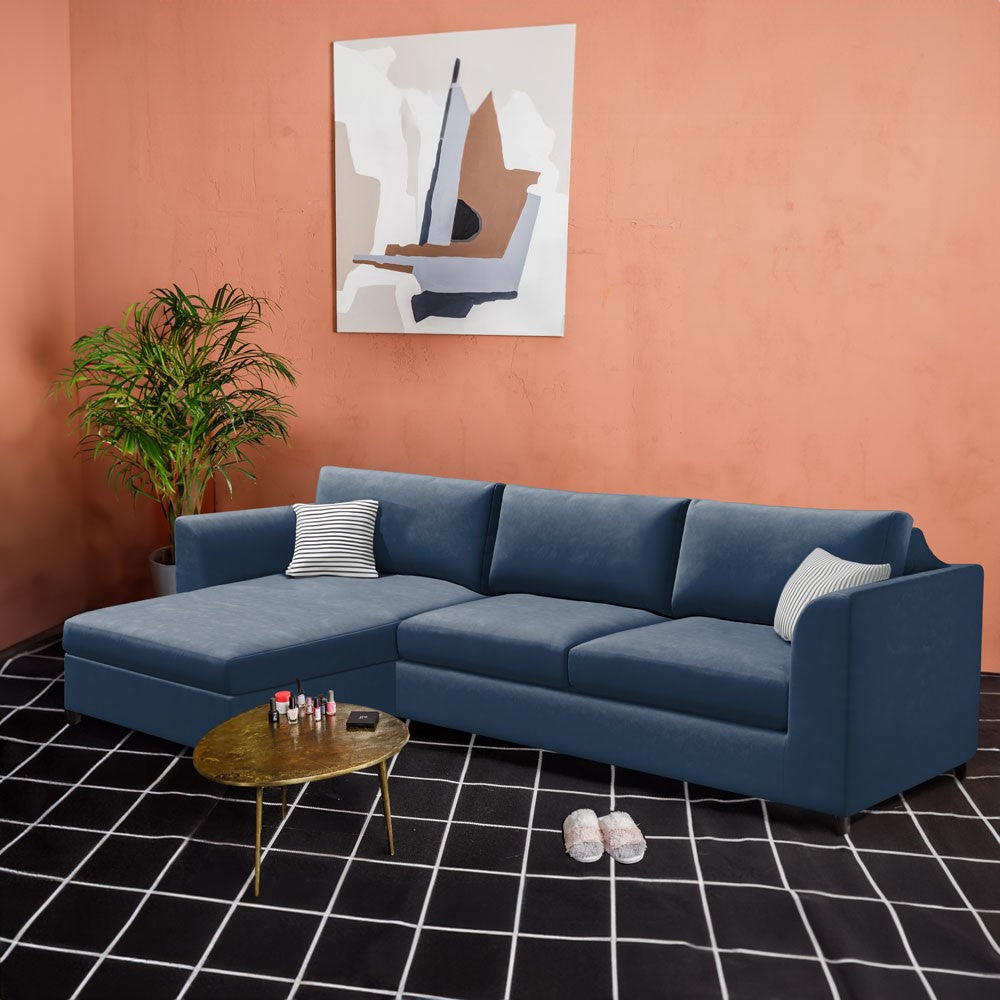Slipcover for Sectional with Chaise - Left Facing