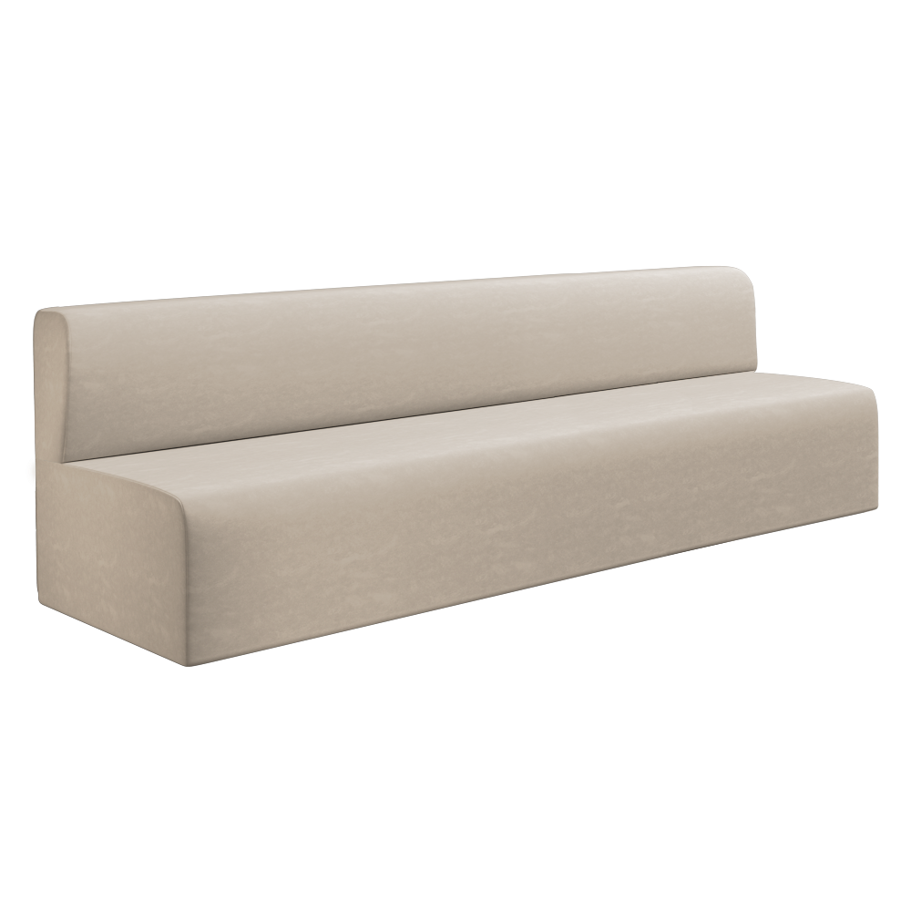 Slipcover for Oversized Armless Sofa